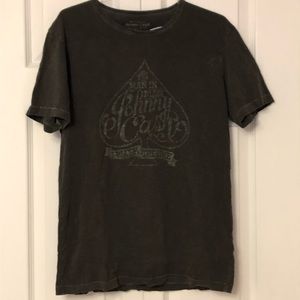 Johnny Cash Lucky Men TShirt Small “I Walk the..”